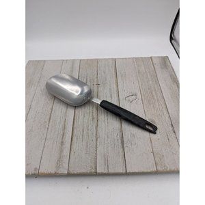 Unbranded #2 Advertising Stainless Steel Measuring Scoop 10 3/4" Black Handle
